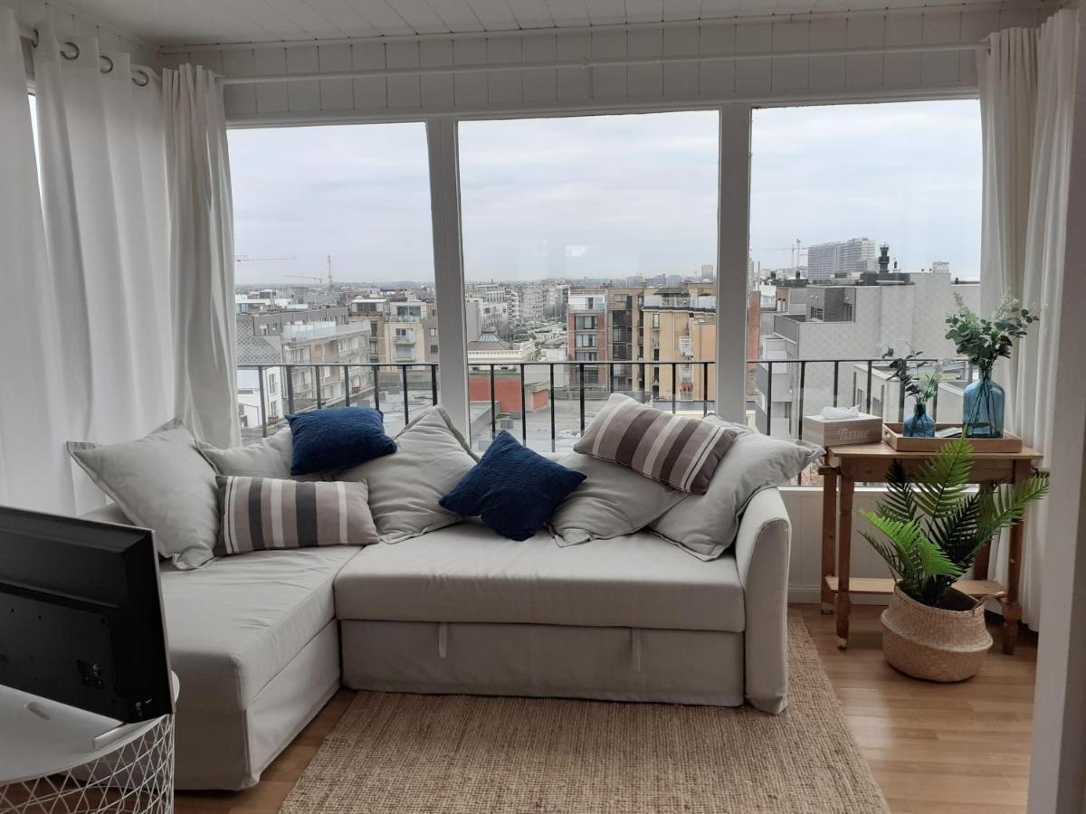 Gezellig Centraal Gelegen Penthouse Oostende 아파트 외부 사진