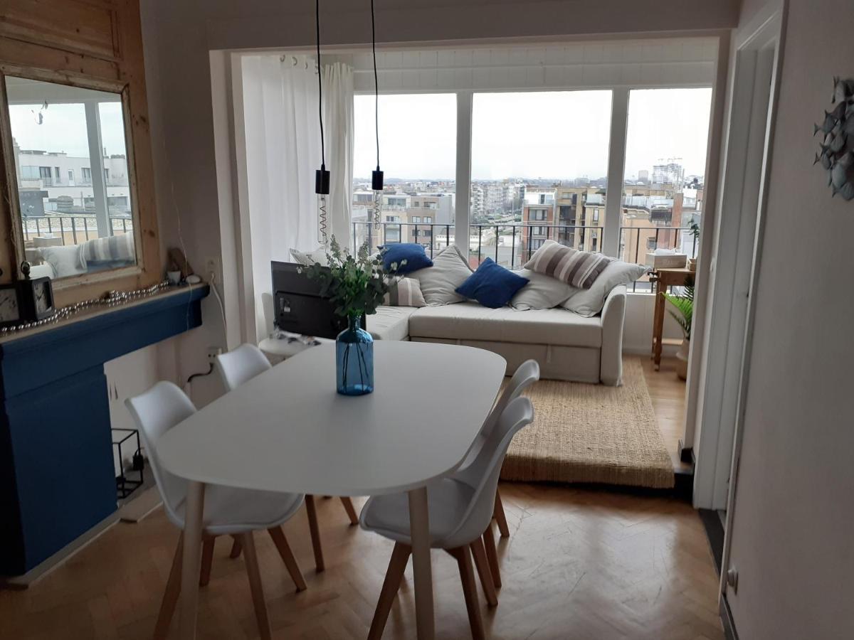 Gezellig Centraal Gelegen Penthouse Oostende 아파트 외부 사진