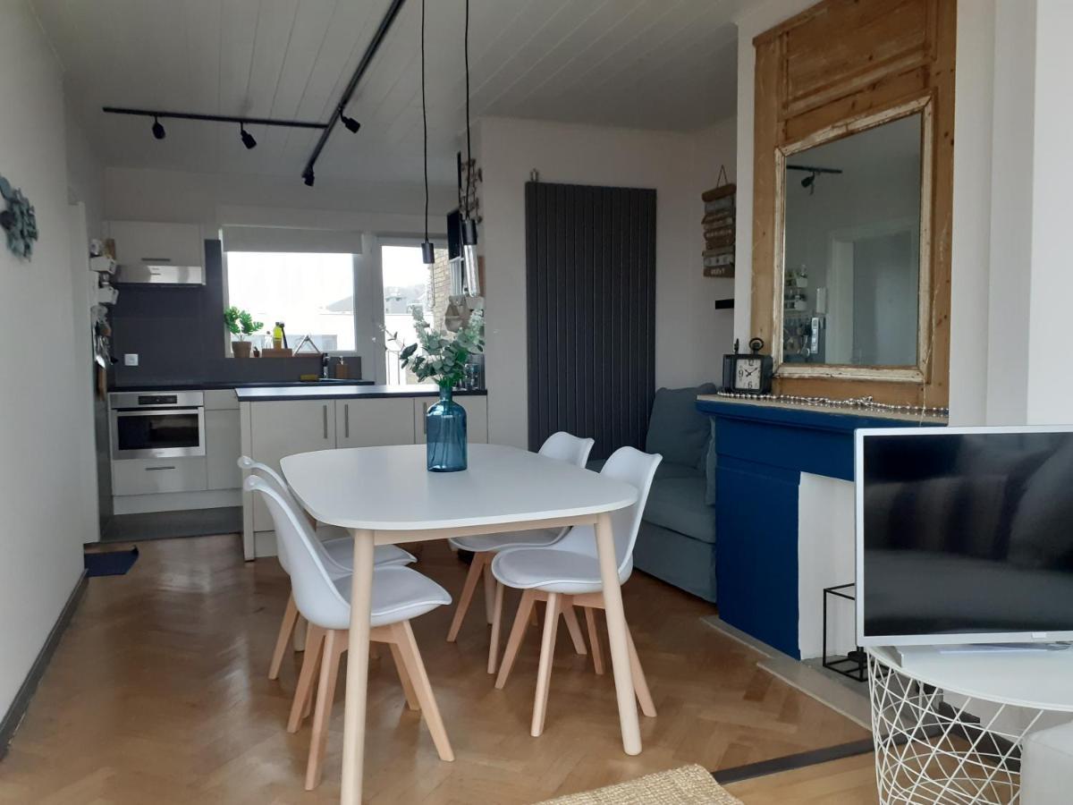 Gezellig Centraal Gelegen Penthouse Oostende 아파트 외부 사진