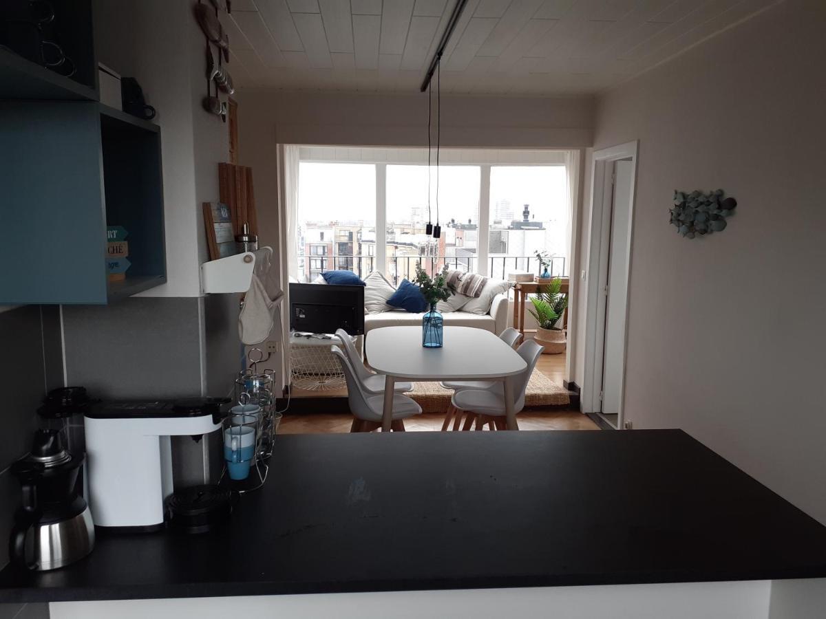 Gezellig Centraal Gelegen Penthouse Oostende 아파트 외부 사진
